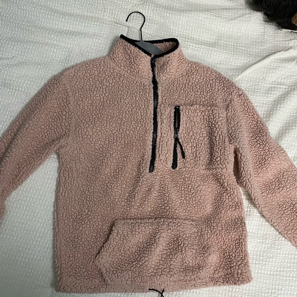 no boundaries pink sweater